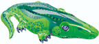 41" Alligator Balloon gator,