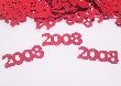 Red Metallic 2008 Confetti