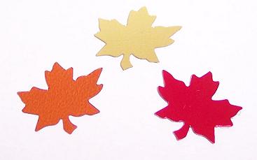 Maple Leaf Confetti by the pound or packet