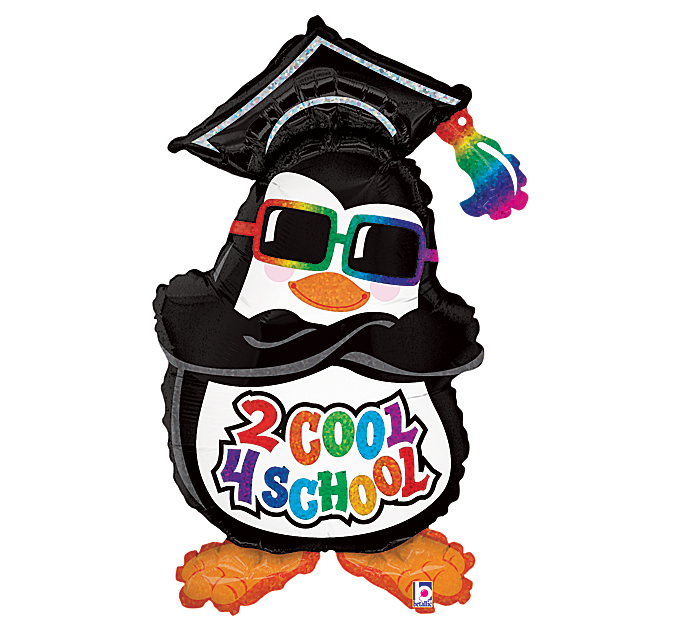 penguin graduation plush