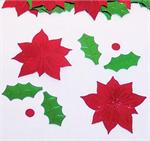 Poinsettia Confetti, Holly Confetti