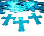 Blue Cross Confetti, Christian Confetti