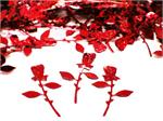 Rose Bud Confetti, Red Roses